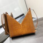 Givenchy Cut-out Chain Small Handbag - Orange - Image 4