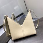 Givenchy Cut-out Chain Small Handbag - Cream - Image 4