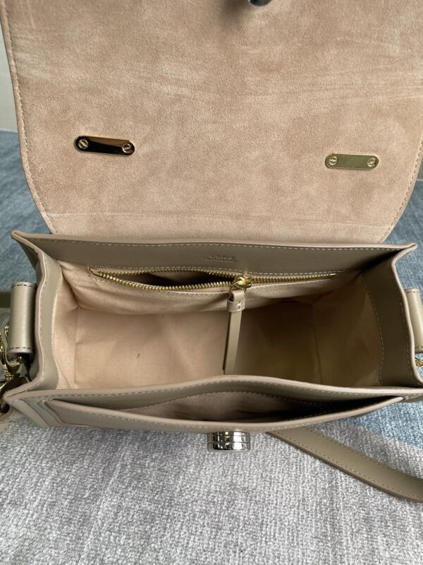 Chloe Tess Day Large Handbag - Elephant Gray - Image 5