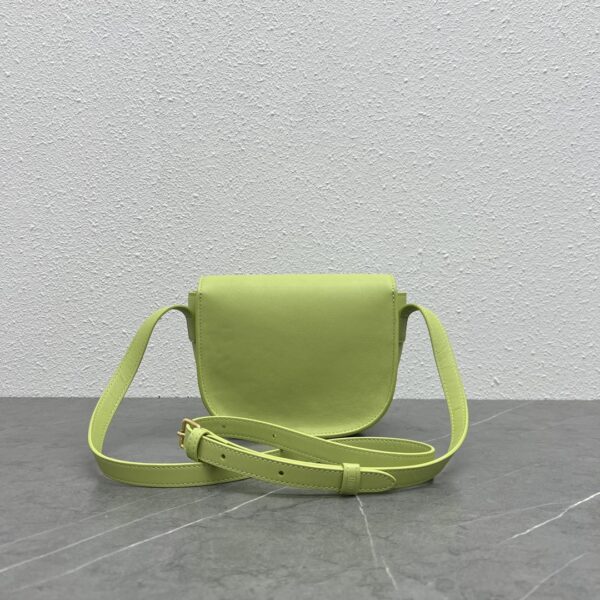 Celine Folco Saddle Bag - Green - Image 4