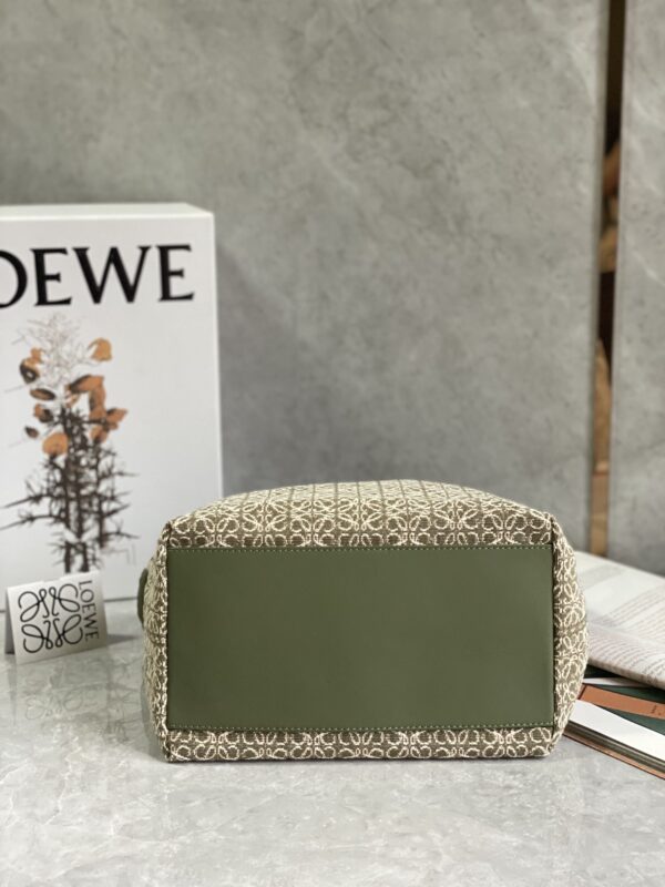 Celine Cubi Embroidered Lunch Medium Bag - Cream - Image 4