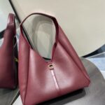 Givenchy G-hobo Medium Size Handbag - Maroon - Image 5