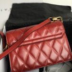 Givenchy Gv3 Diamond Series Small Handbag - Red - Image 2