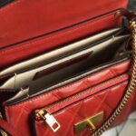 Givenchy Gv3 Diamond Series Small Handbag - Red - Image 4