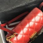 Givenchy Gv3 Diamond Series Small Handbag - Red - Image 3