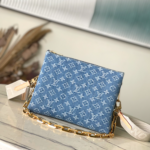 Louis Vuitton Small Coussin Denim Handbag