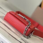 Louis Vuitton Micro Steamer Handbag - Red - Image 3