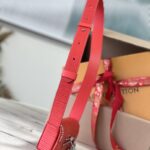 Louis Vuitton Micro Steamer Handbag - Red - Image 2