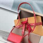 Louis Vuitton Micro Steamer Handbag - Red - Image 4