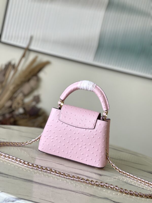 Louis Vuitton Noble Crocodile  Pink Super Small Handbag - Image 3