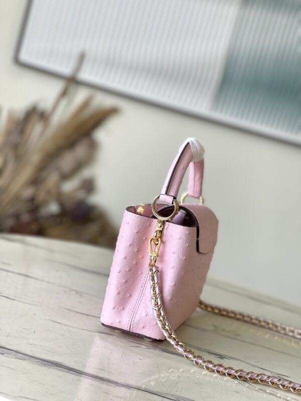 Louis Vuitton Noble Crocodile  Pink Super Small Handbag - Image 4