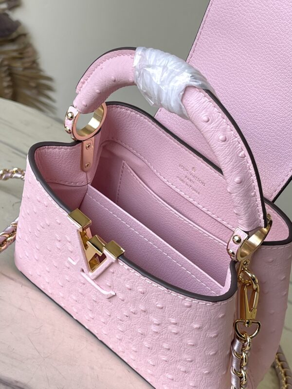 Louis Vuitton Noble Crocodile  Pink Super Small Handbag - Image 5