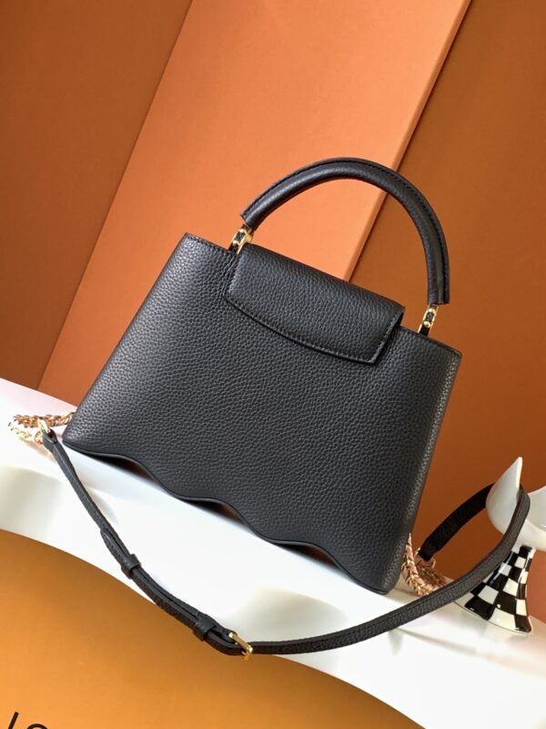 Louis Vuitton Caushell Medium Handbag - Black - Image 4